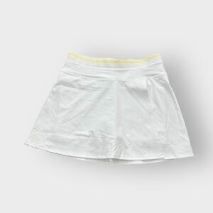 Marika Pro Infinity White Skort - Two Tone Waistband, Golf, Tennis, Pickleball,